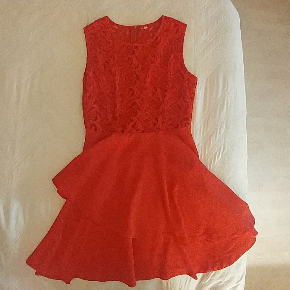 Size small red dress